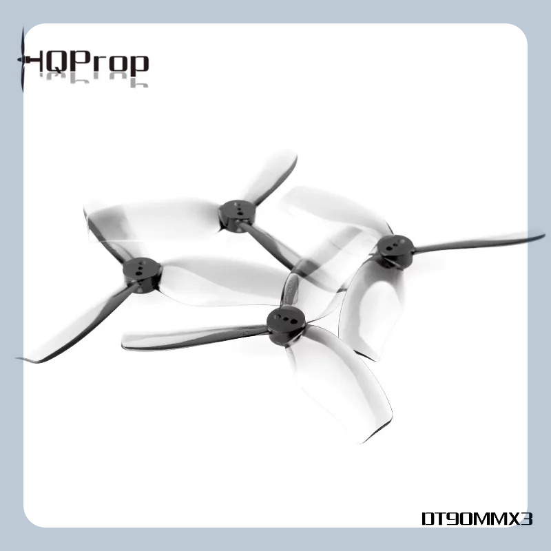 Hélices de 3 aspas HQProp de 3 - Drone Gimbal Controller reseña y precio
