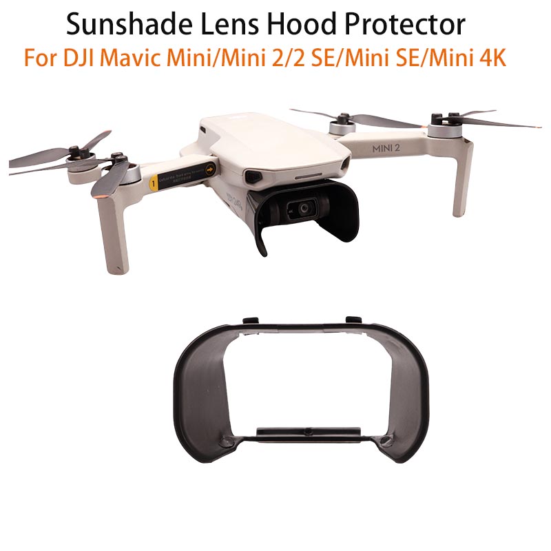 Parasol de lente para DJI Mini - Drone Gimbal Case reseña y precio
