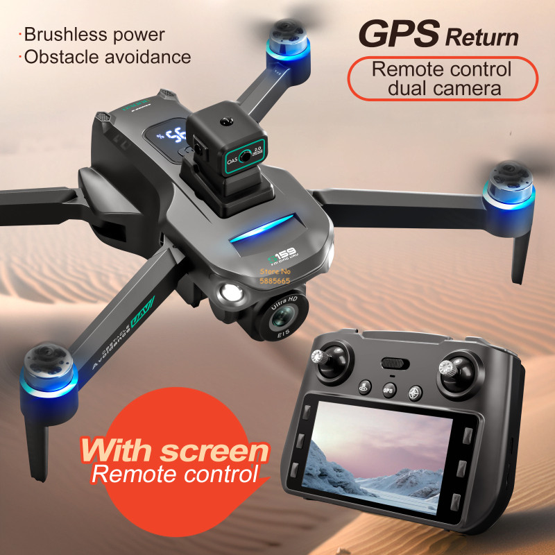 8K Cámara Dual 5G WIFI FPV Con - Drone Gimbal Brushless reseña y precio