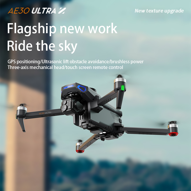 Dron AE Ultra GPS con Cámara 4 - Drone Gimbal Mount reseña y precio