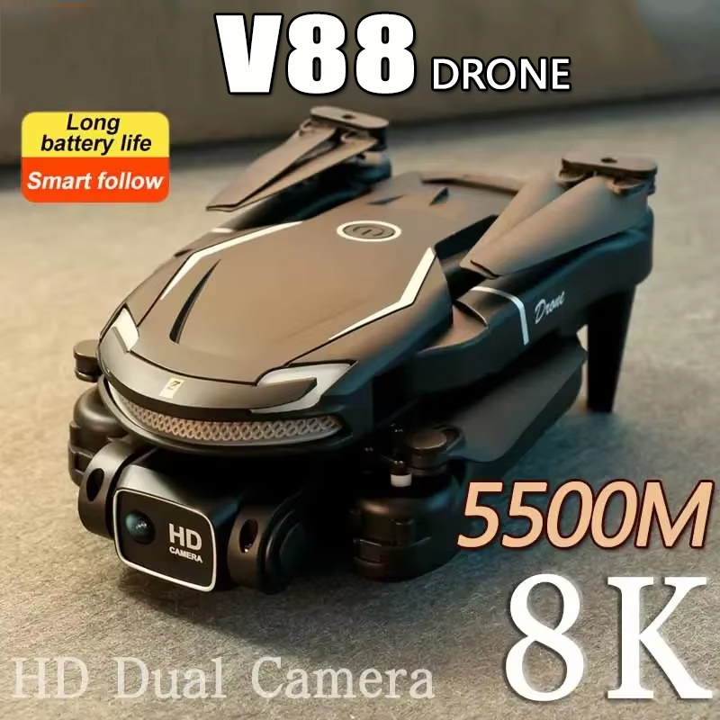 V88 Drone 8K 5G GPS profesiona - Drone Gimbal Mount reseña y precio