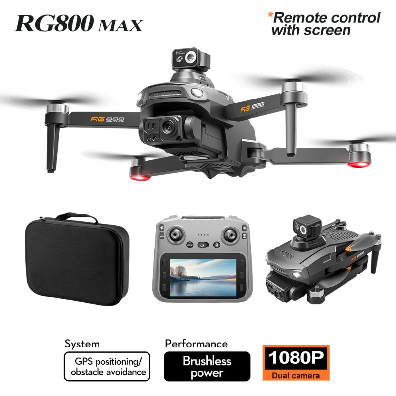 Nuevo Dron RG800 MAX 1080P HD  - Drone Gimbal Brushless reseña y precio